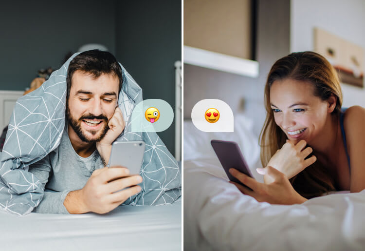 A full guide to flirty emojis that go together, what they mean, and how they work
