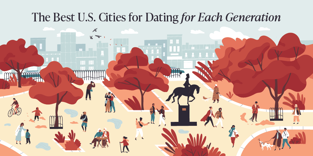 The Best US Cities for Dating for Each Generation