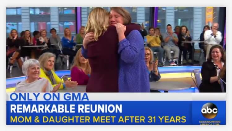 MyHeritage DNA Test Reunites Mother and Daughter