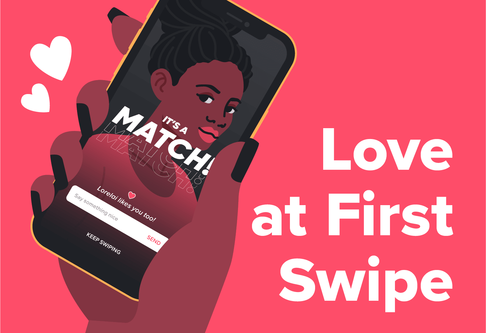 A header image for a blog about dating app usage and safety