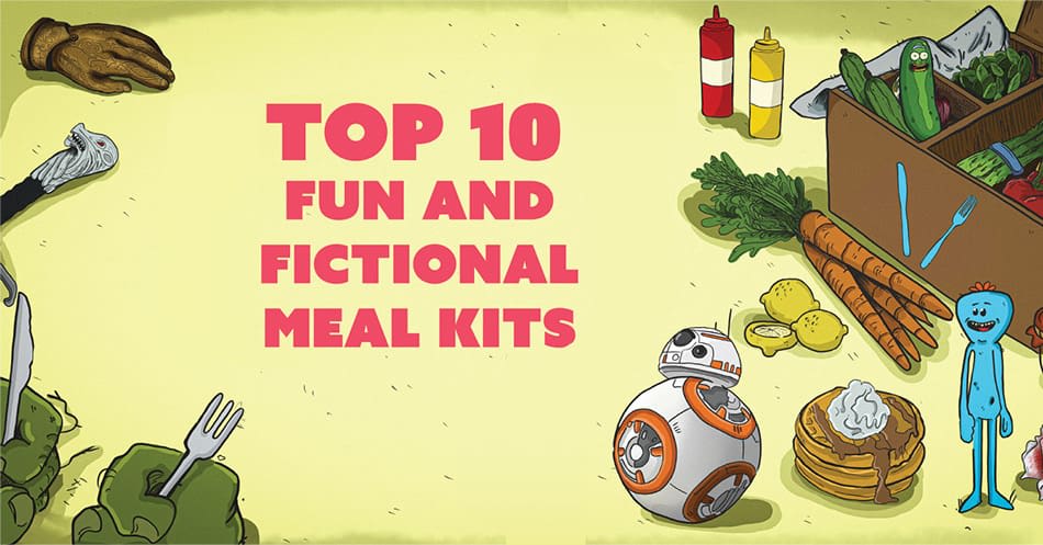  Top 10 Fictional Meal Kits