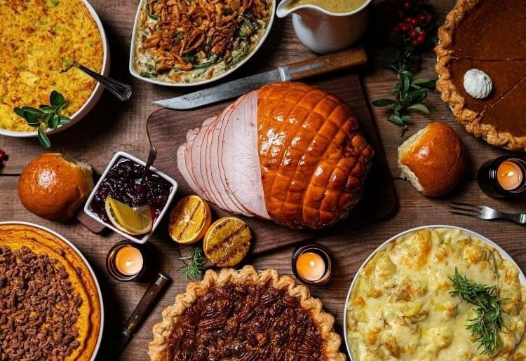 Turkey Thanksgiving meal kit dinner