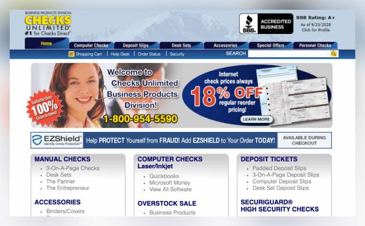 Checks Unlimited business checks