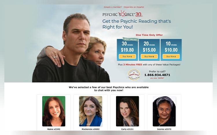 Psychic Source The Best Psychic Reading Websites
