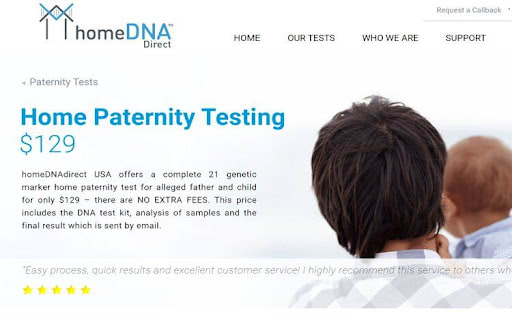 HomeDNADirect The Best Paternity Test Kits
