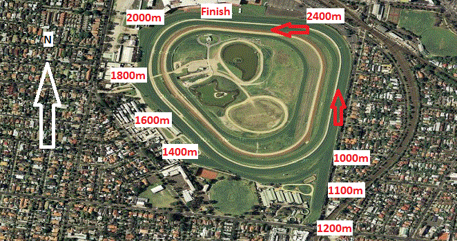 Caulfield Racecourse Details And Map Melbourne Racing Club