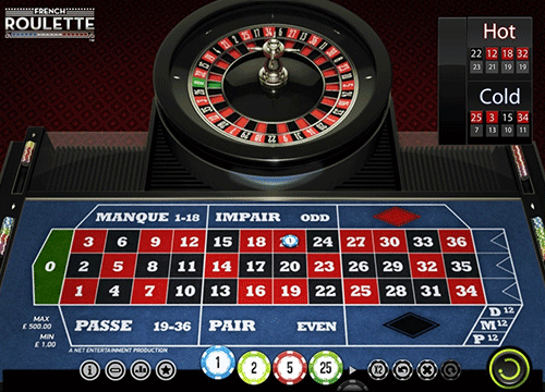 Roulette straight-up bet