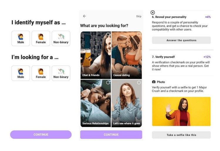 Hily Dating Review Setting Up