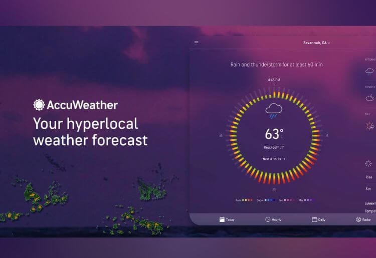 research paper on weather app