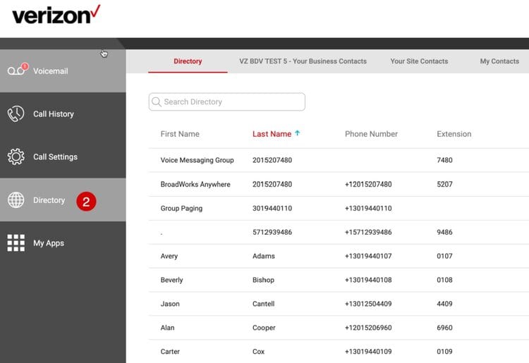 Verizon Review Features