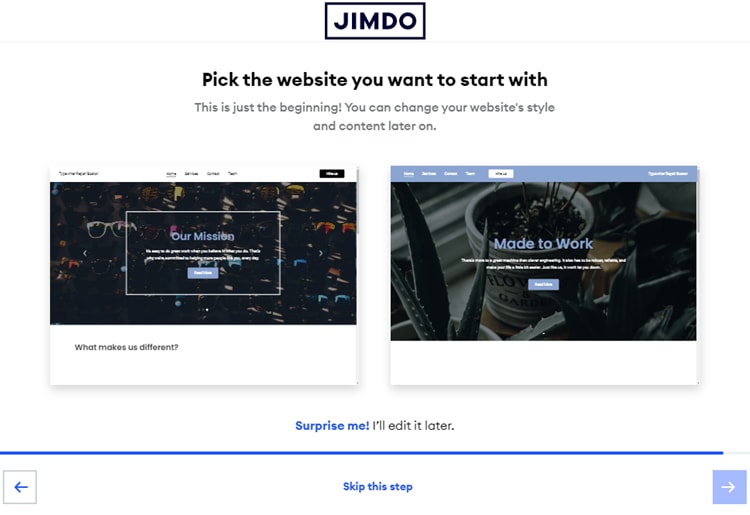 Jimdo Website Builder Review Easy Website Design For All