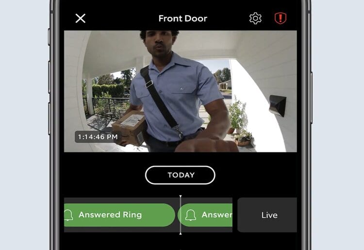 Ring Home Security Mobile App