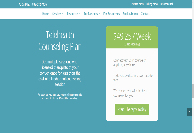 HealthSapiens Online Therapy Review Getting Started