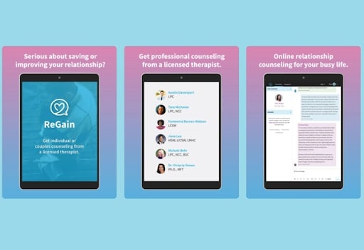 ReGain Online Therapy - App