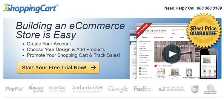 1ShoppingCart website 1ShoppingCart website