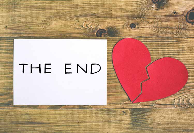 the end the end