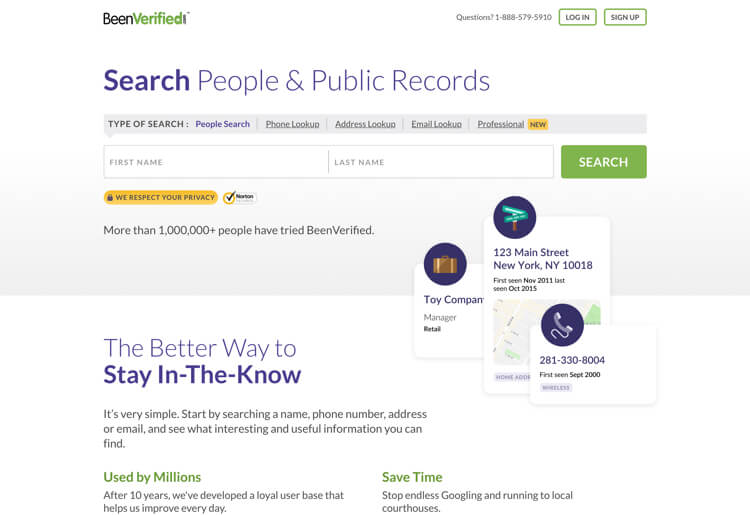 BeenVerified self report BeenVerified self report