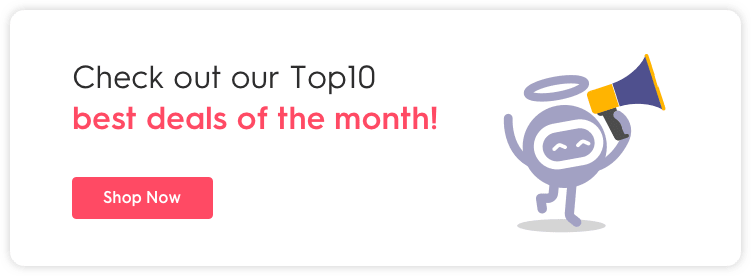 Check out our Top10 best deals of the month
