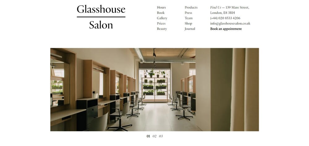 10 Beautiful Hair Salon Website Design Examples