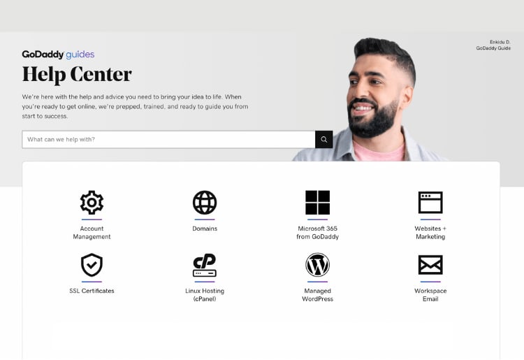 GoDaddy Help Center