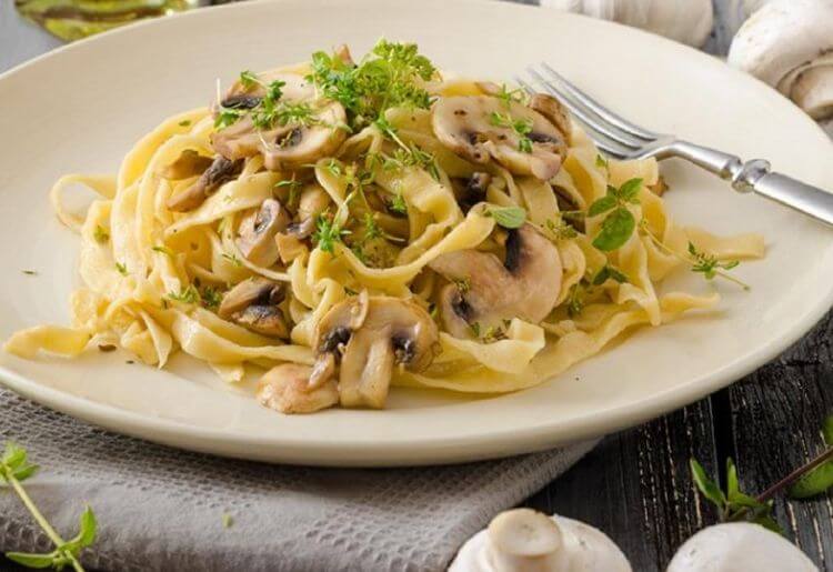 Home Chef vegan fettucini alfredo