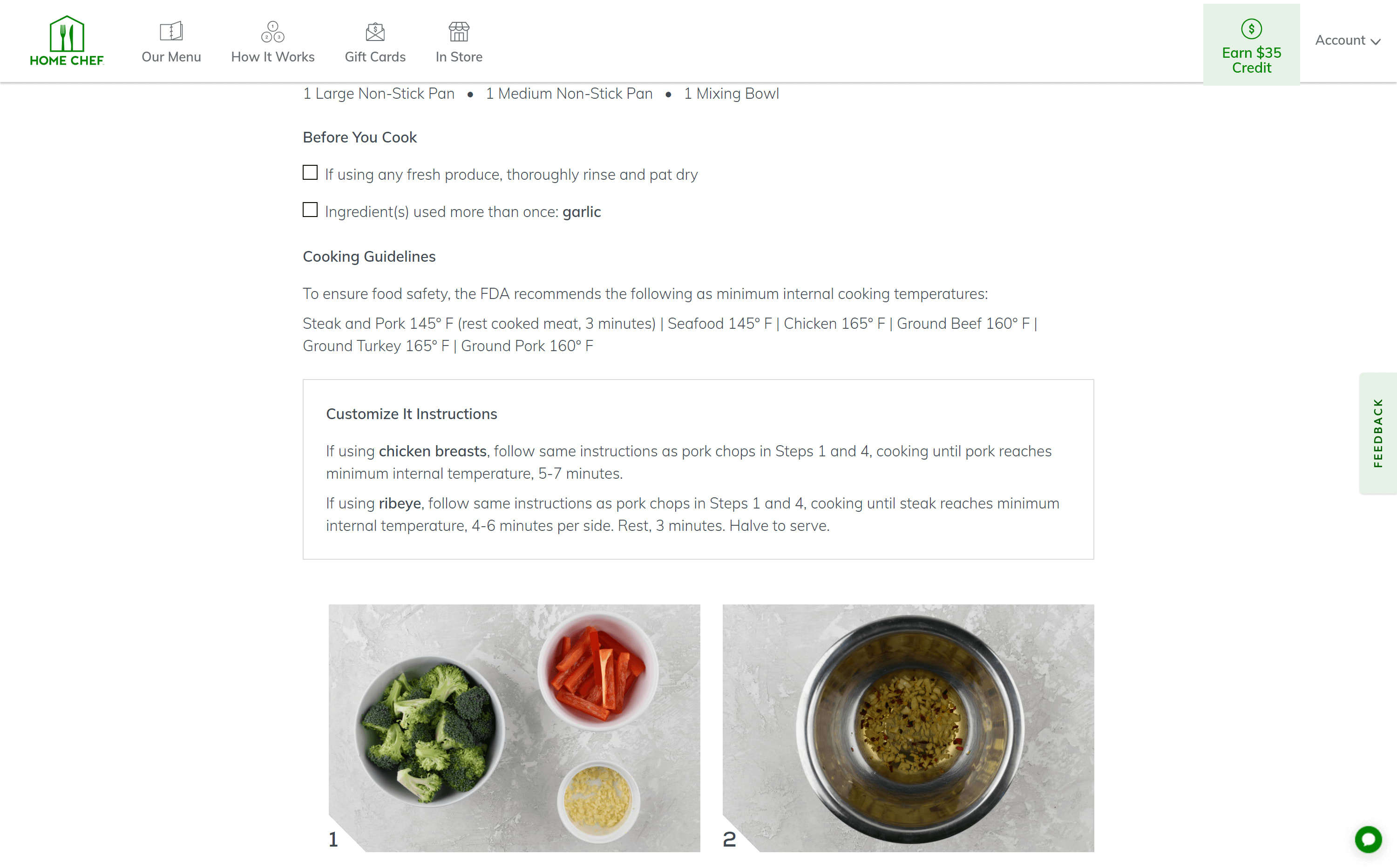 Home Chef Review: Sample Menu and Meals, Prices, and More