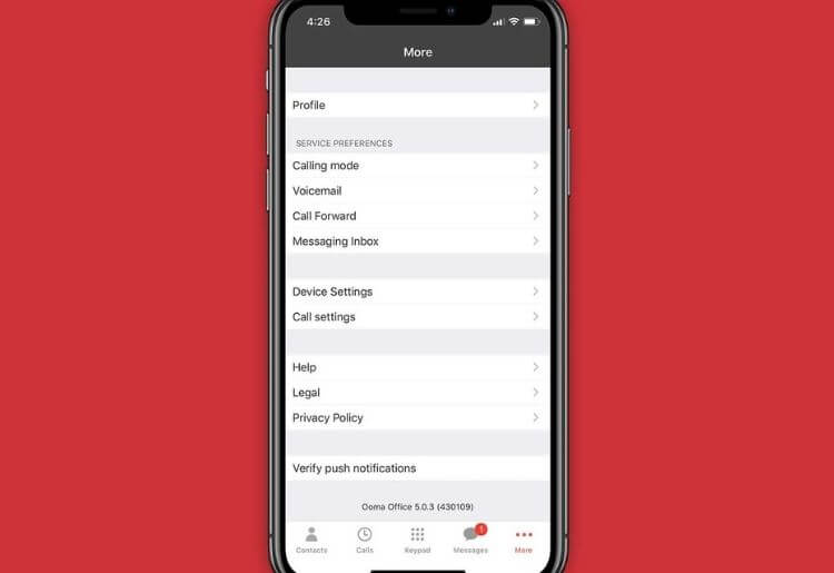Ooma Office Mobile App
