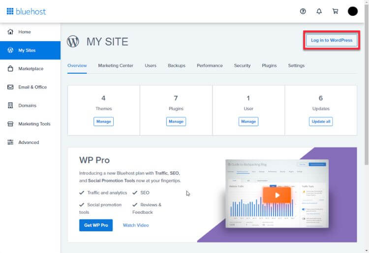 Wordpress Bluehost