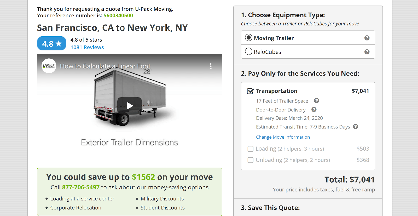 U-Pack Moving Company Review 2024: Pricing & Services