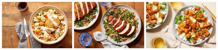 blue apron meals for this week