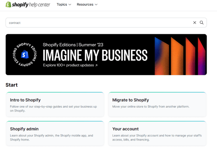Shopify Help Center
