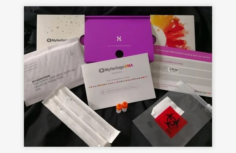 MyHeritage DNA Test Kit: Genetic Testing for Ancestry & Ethnicity Covering 2,114 Geographic Regions and DNA Matching to Relatives