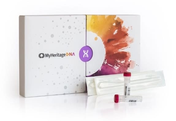 2 MH vials 2 vials come with the MyHeritage DNA kit