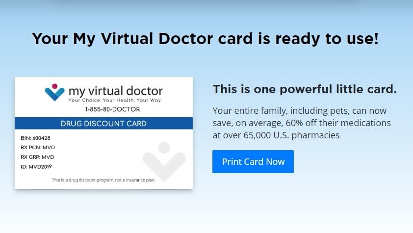 My Virtual Doctor website