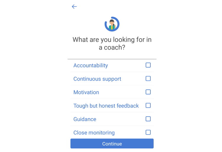 What are you looking for in a coach?