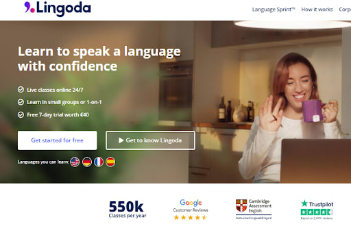 Lingoda Review 2024: 24/7 Online Language Tuition