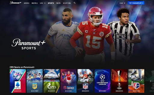 How to watch live sports on Paramount+: UEFA Champions League, NFL