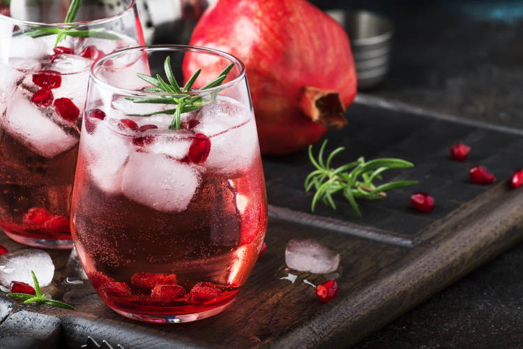 Pomegranate Grapefruit Frose