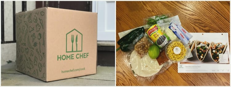 Home Chef box, unboxing, and ingredients Home Chef box, unboxing, and ingredients