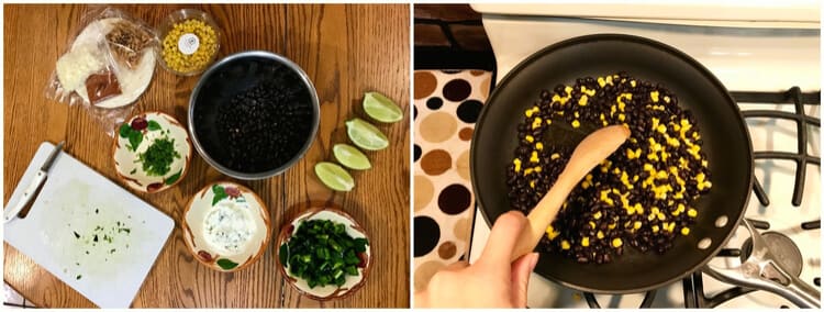 Cooking with Home Chef Cooking with Home Chef