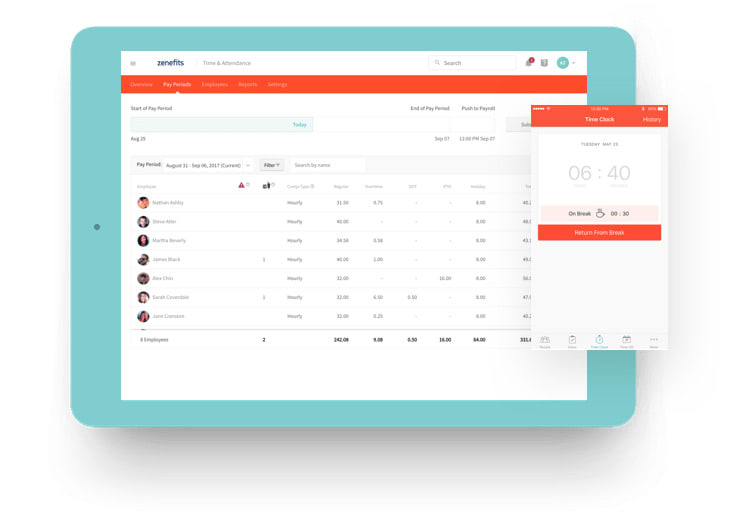 Zenefits payroll and HR software Zenefits payroll and HR software