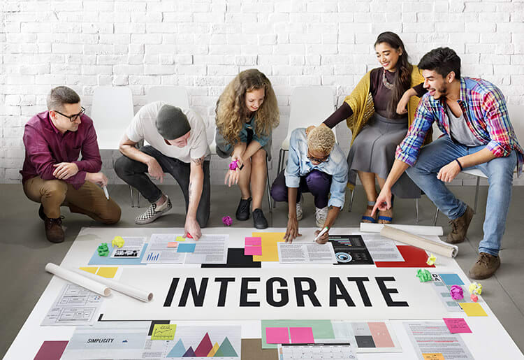 make sure the merchant service you choose is integrated