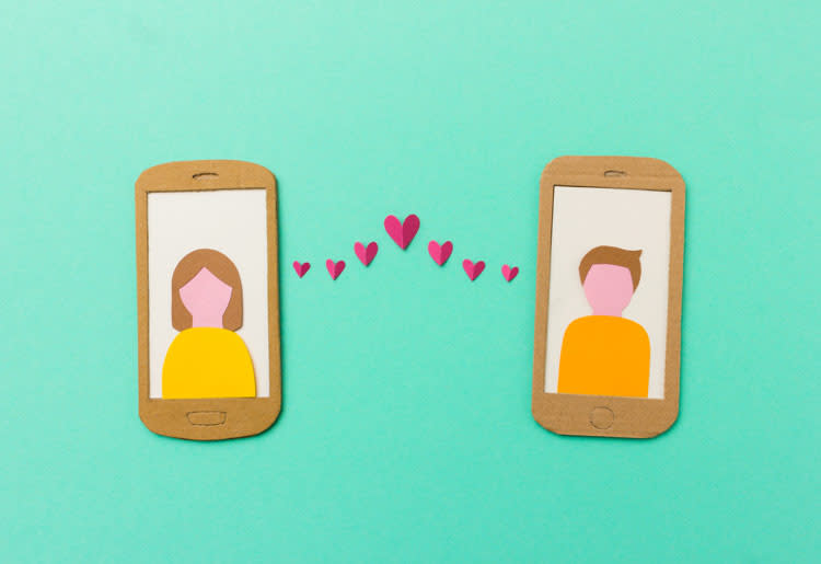 Online dating - love at first swipe