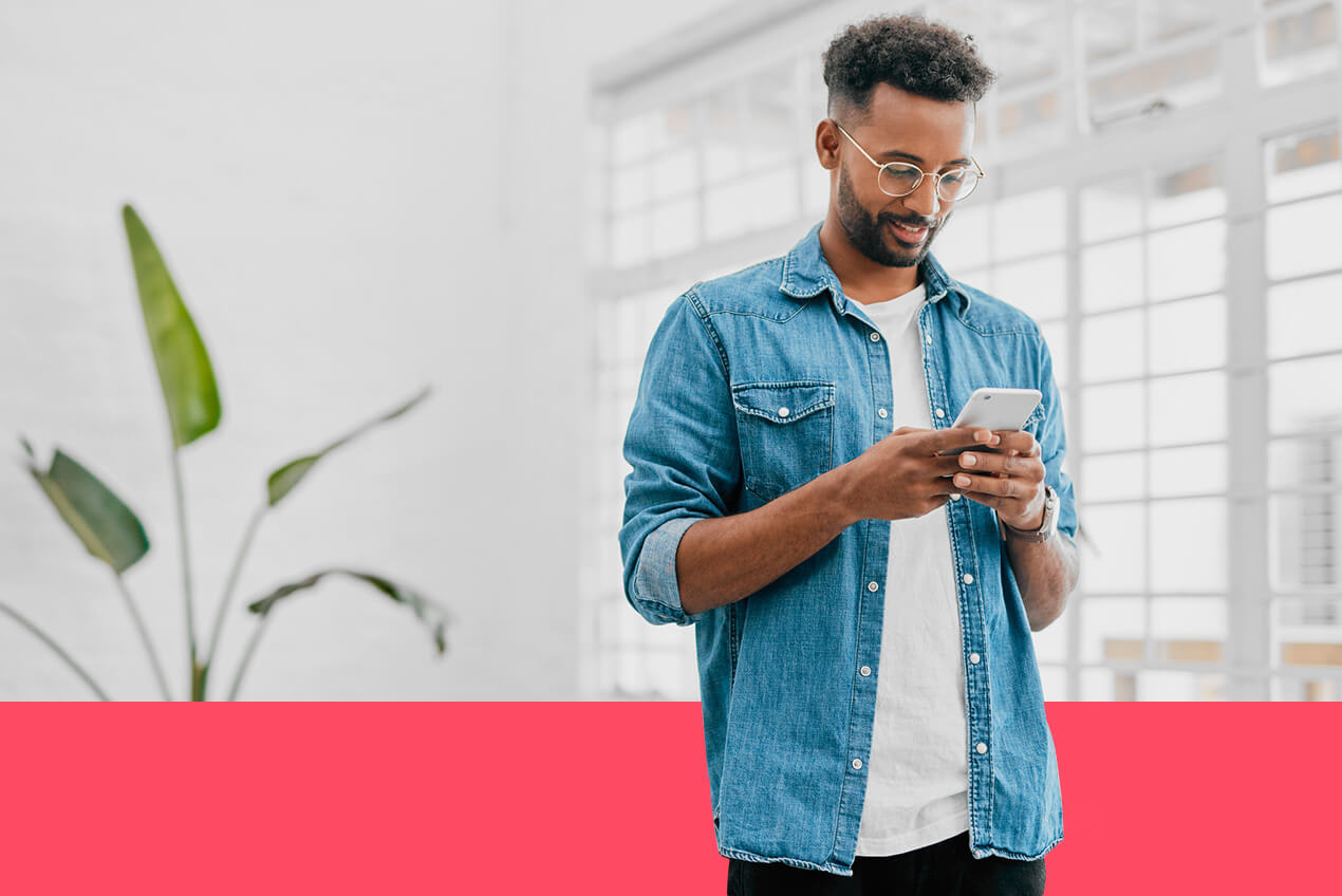Person considering switching phone carries