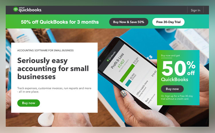 Quickbooks accounting software