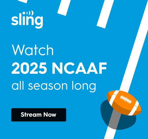 Sling Orange banner NCAAF' 25