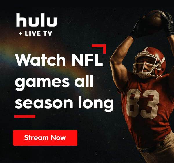 Hulu banner NFL 2025