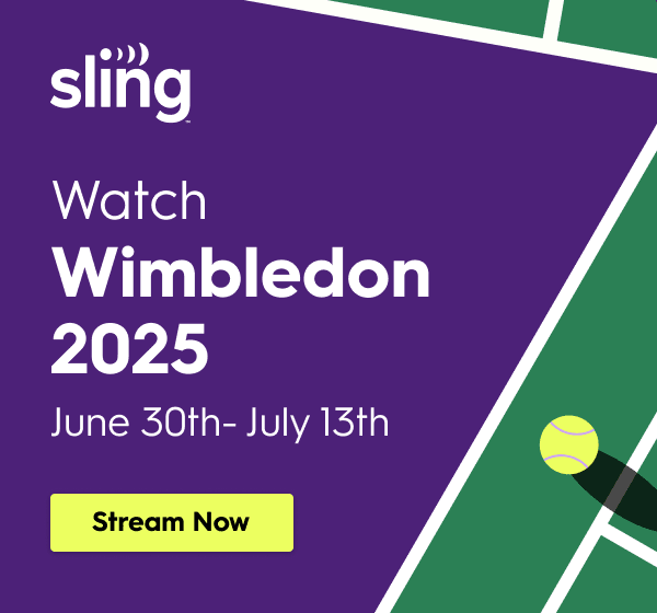 Sling banner Wimbeldon 2025 