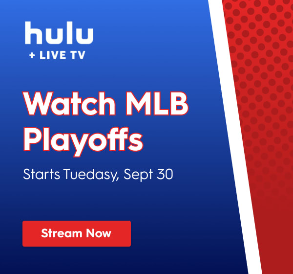 MLB"25 Hulu side banner